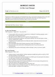 Reo stands for real estate owned and refers to properties foreclosed by the bank. Reo Asset Manager Resume Samples Qwikresume