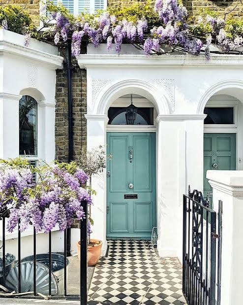 These 30 Charming Front Doors Around London Look Like They're Part Of Sets In A Wes Anderson Movie