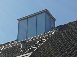 Zink Schornstein Schornstein Dachgauben Dach