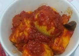 Ayam seafood daging sayuran nasi mie telur tahu tempe. Resep Telur Balado Tahu Istimewa