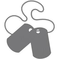 Silhouette Design Store Army Dog Tags Dog Tags Army Dog Tag Soldier Silhouette
