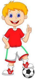 Kid Football Player Cartoon Image D Free Cartoon Images Cartoon Kids Football Kids