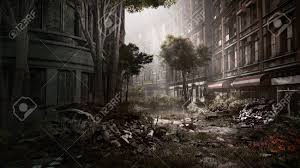 The idea of this games is very simple. Ruined City Street With Destroyed Car And Trees Stock Photo Picture And Royalty Free Image Image 65294000