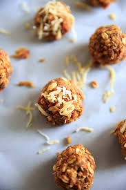 My kid is on a pudding kick so i decided to turn her little treat into a cute snack perfect for spring! Carrot Cake Energy Bites Vegan Gluten Free No Bake Snack