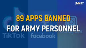Pubg ban in india by govt and 118 chinese app banned. India Army Bans 89 Apps Full List Of Apps Facebook Instagram Tiktok Hungama Pubg Songs Pk Tinder True Caller Helo India News India Tv
