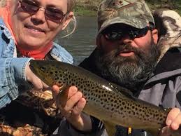 Hurst guide service trout fishing lessons