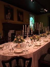 The dining room at number 35 belgrave square is fashioned with faux marble walls and is a place e of entertainment for guests. Dresses Worn By The Cast Picture Of Downton Abbey The Exhibition New York City Tripadvisor