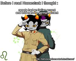 It's actually a mixture of both. Before I Read Homestuck