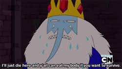 I'll fly the paper, as an airplane, down the bedroom ladder. Ice King Quotes Quotesgram