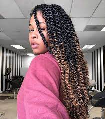 45 Gorgeous Passion Twists Hairstyles Page 4 Of 4 Stayglam Twist Hairstyles Twist Braid Hairstyles Natural Hair Styles