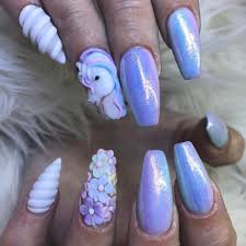 10 Unicorn Nails That Are Truly Magical With Images Paznokcie