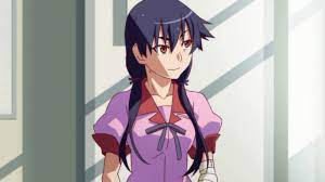 Kanbaru Suruga Character Wallpaper Anime Manga Art