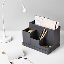 Home office accessories page 1 of 1. Tjena Desk Organiser Black Office Supplies Desk Accessories Storage Products Umoonproductions Com