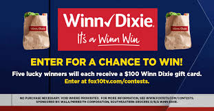 We did not find results for: 2020 Winn Dixie Gift Card Sweepstakes Contests Fox10tv Com