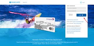 The hawaiian airlines ® world elite mastercard ® Www Hawaiiancreditcard Com How To Access Barclays Us Hawaiian Airlines Credit Card Account Ladder Io