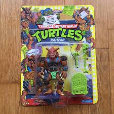 Teenage Mutant Ninja Turtles Ii The Secret Of The Ooze Monsters 1991 Tmnt Ii Secret Of The Ooze Movie Rahzar Mint On Card Unpunched Uncirculated With Unpainted Nose Super Cartoon Toys Ninja Turtle Toys Ninja Turtles