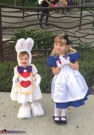 Alice In Wonderland Quin Of Hearts Alice And The White Rabbit Costume Diy Instructions Photo 2 2