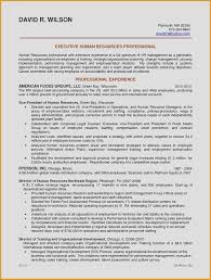 Examples Of Human Resources Resumes Hr Resume Sample Fresh Sample ...