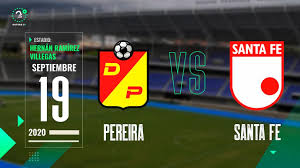 Final football scores and form guide. En Vivo Pereira Vs Santafe Ligabetplay 2020 Youtube