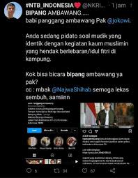 .joko widodo yang mempromosikan bipang ambawang kalimantan dalam konteks lebaran. 1i3k Joopaa0em