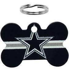 Dallas Cowboys Bone Engravable Pet Id Tag Dallas Cowboys Cowboys Dallas Cowboys Outfits