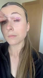 No show client means having time to do a lash lift and tint