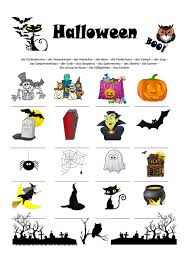Halloween Wortschatz Halloween Arbeitsblatter Wortschatz Halloween