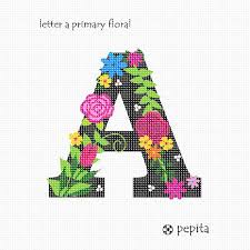 Learn how to write a professional letter of appreciation. Needlepoint Canvas Letter A Primary Floral