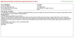 Airline Ticketing Agent Application Letters