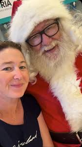 #santa #onthenicelist #christmasmeanstome #youbetterbegood #ohyeah  #holidays #shoping #christmastime this Santa is one of a kind , more than  happy to come up to you and ask for a photo . Thanks Broke ...