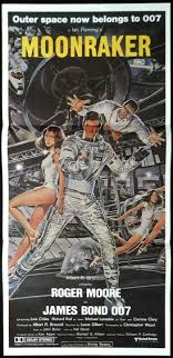 Available from www.iposters.co.uk size 36 x 24 inches. Moonraker Original Australian Daybill Movie Poster James Bond 007 A Moviemem Original Movie Posters