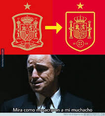 Esta misma ha llegado a tal identificación entre los aficionados. Memedeportes La Federacion Espanola Cambia El Escudo De La Seleccion