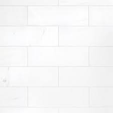 Bianco dolomite marble tiles 12x24x3/8″ bianco dolomite is a kind of white marble quarried in turkey. Dolomite Premium Marble Tile 4 X 12 100248392 Floor And Decor