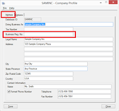 This new registration number format will appear in all ssm i s corporate information. Business Registration Number In Sage 300 Sage 300 Erp Tips Tricks And Components