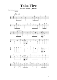 Ukulele Tab Take Five Brubeck Http Ukulelehunt Com Wp Content Uploads 2015 10 Takefive Pdf Ukulele Lesson Ukulele Fingerpicking Ukulele