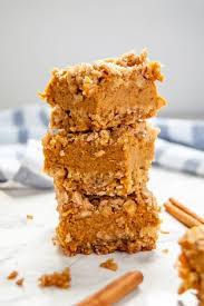 Visit us for recipes, sugar products, coupons, baking tips, kid craft ideas, celebration tips, videos and newsletters. Pumpkin Pie Crumble Bars Gluten Free Nut Free Nutrition To Fit