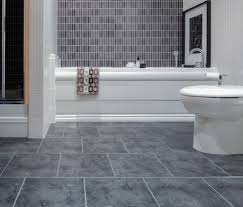Slate and sky brick and miniature shower tiles. Bathroom Floor Tile Ideas And Warmer Effect They Can Give Homedecorite