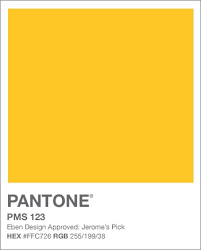 Pantone Pms 123 Jerome S Yellow Hex Ffc726 Rgb 255 199 38 Yellow Pantone Pantone Pantone Color