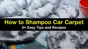 How to shampoo car carpet. 5 Smart Ways To Shampoo Car Carpet