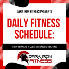 Daily Fitness Schedule How To Make A Well Rounded Routine