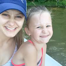 Took Uncle Clint's boat out today and caught some fish! love this little  girl❤️ #firstboatride