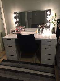 Amusing oil rubbed bronze bathroom vanity mirror desk set lighted. Pin On Dream Beauty Room
