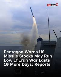 As per reports, Washington is already experiencing shortages of key missile systems, including Tomahawk land-attack missiles and SM-3 interceptors #USMissiles #Tomahawk #USIranWar https://www.news18.com/world/high-costs-depleting-arms-pentagon-warns-us ...
