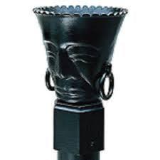 Mhp Polynesian Tiki Torch Head Solid Cast Aluminum For Natural Gas New Pt2 N Walmart Com Walmart Com