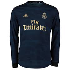 Real madrid club is commonly known as real madrid, or simply as real, is a professional football the new 2014 2015 real madrid home soccer jerseys are still in main white. Real Madrid Away Long Sleeve Football Shirt 1920 Soccerlord