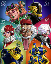 dr. vegapunk, vegapunk (one piece), vegapunk atlas, vegapunk edison,  vegapunk lilith, vegapunk pythagoras, vegapunk shaka, vegapunk york, one  piece, artist request, highres, md5 mismatch, resolution mismatch, source  larger, source request, spoilers ...