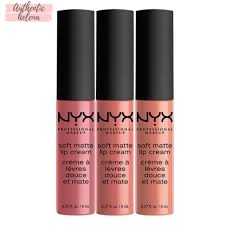 These little beauties are just as lightweight, delightfully creamy and sweetly scented as all the shades you know and love! Buy Readystock Nyx Professional Makeup Soft Matte Lip Cream Cannes Stockholm Zurich Istanbul Abu Dhabi 8ml Seetracker Malaysia