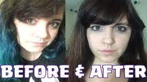 Regular use of indigo on hair can treat and prevent you can't simply mix the two together as that will give you brown or auburn locks. Dying My Hair From Blue Greenish Color To Brown How To And Steps Youtube