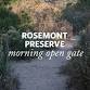 Rosemont Preserve Open Gate