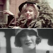 Today is the birthday of Marilyn's mother, Gladys Monroe, born in Mexico in  1902. Her parents were American, but her father was in Mexico working for  the railroad at the time. She